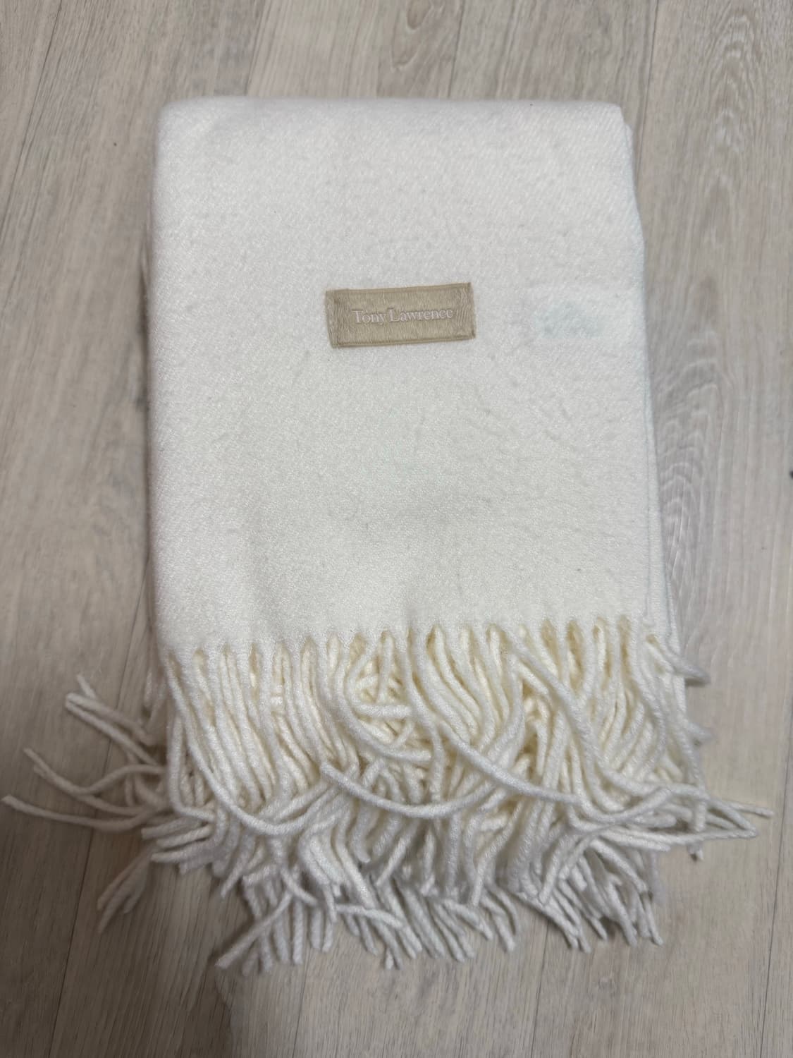 토니로렌스 머플러 아이보리 상품이미지1