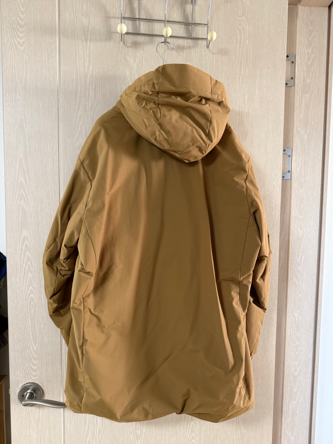 유니클로 심리스 다운파카 브라운 XXL 상품이미지2