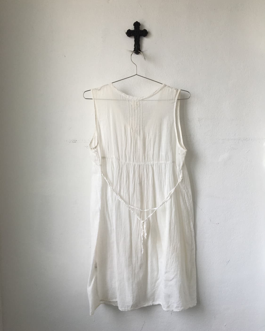 Button up white sleeveless 상품이미지5