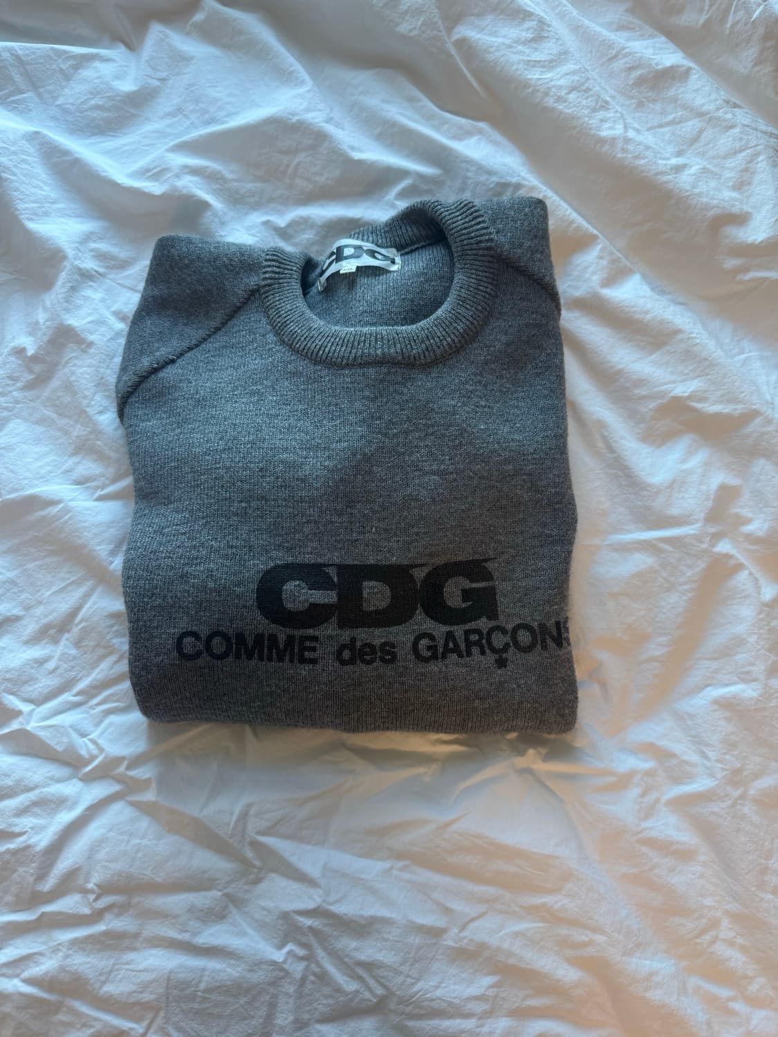 [XXL]CDG 라운드넥 풀오버 니트 상품이미지1