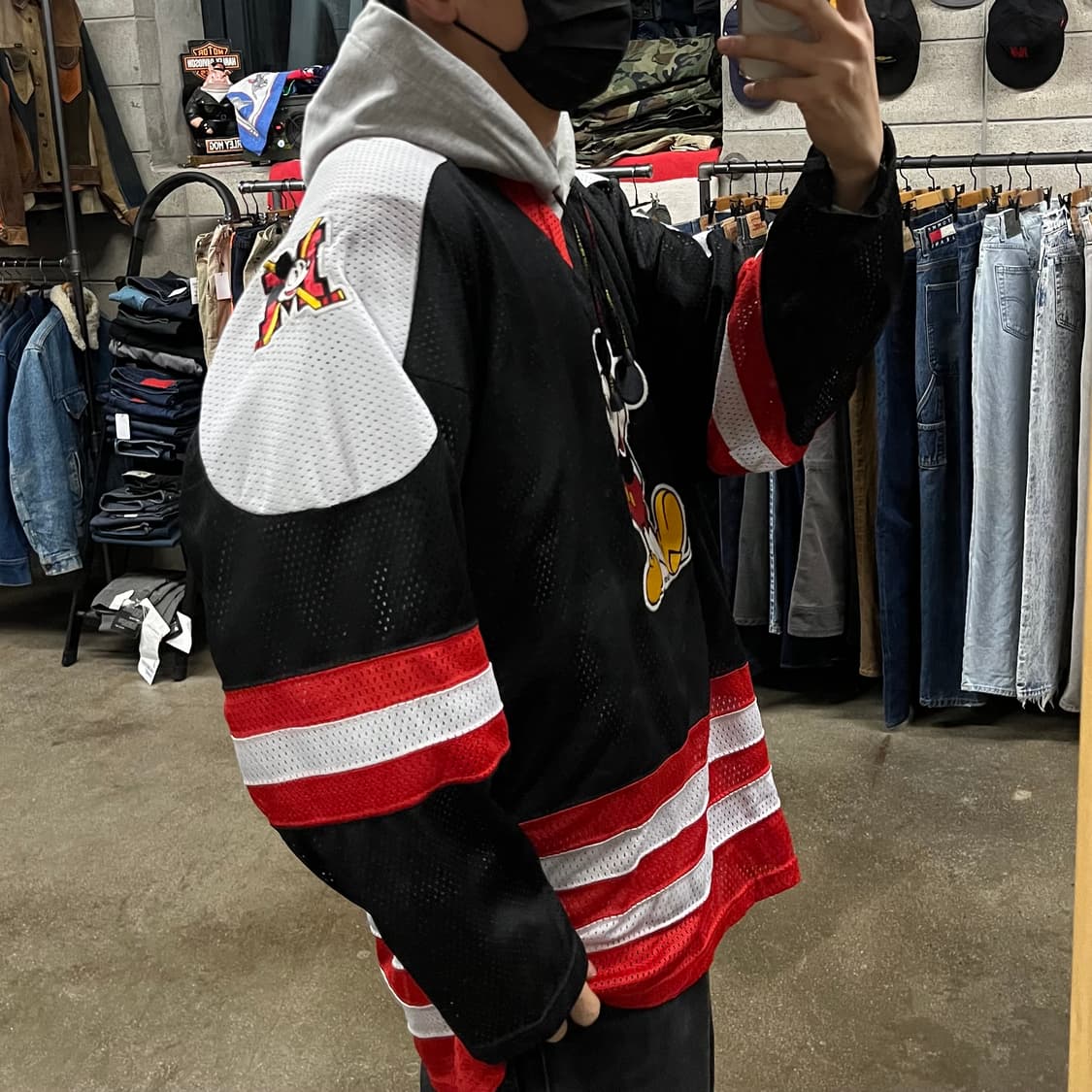 90s 빈티지 미키마우스 하키 져지 (110) 상품이미지9