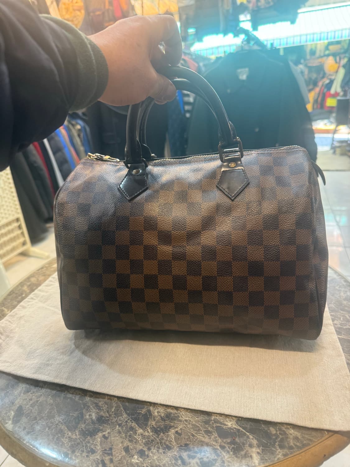 정품 루이비통 다미에 스피디 30 팝니다 상품이미지3