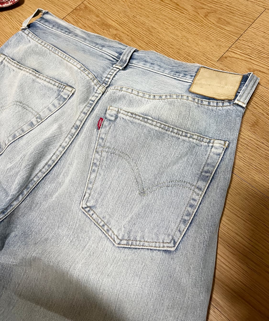 리바이스 lvc 1947 501 연청 데님 34x32 상품이미지9