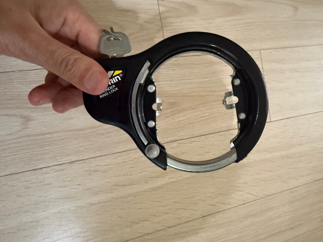 고린 GR753 KCTB/MTB 실린더형 링 락 블랙 상품이미지5