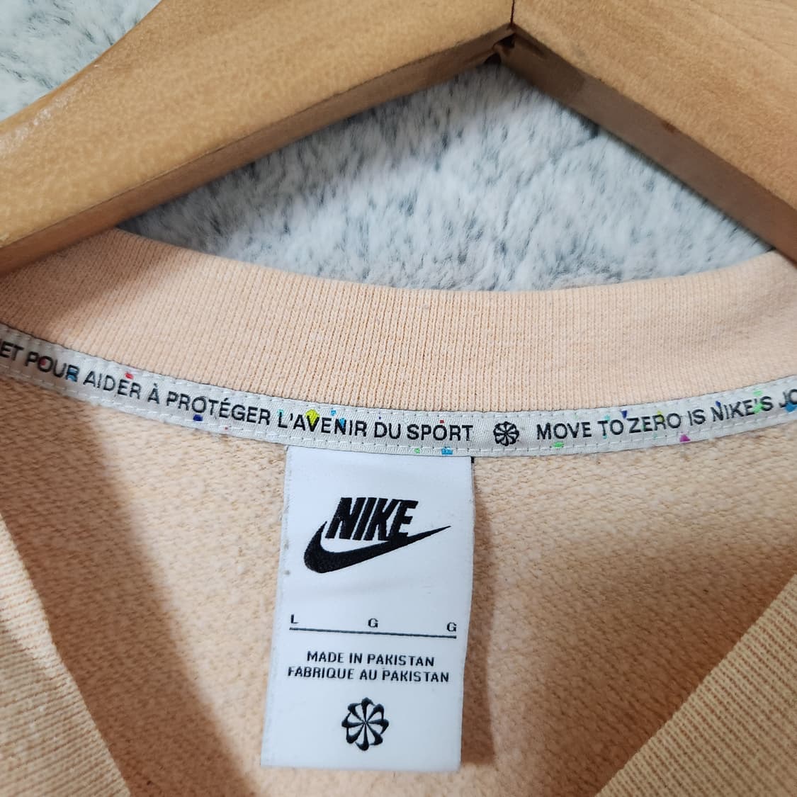 H481 [L] 나이키 맨투맨 티셔츠
 상품이미지3