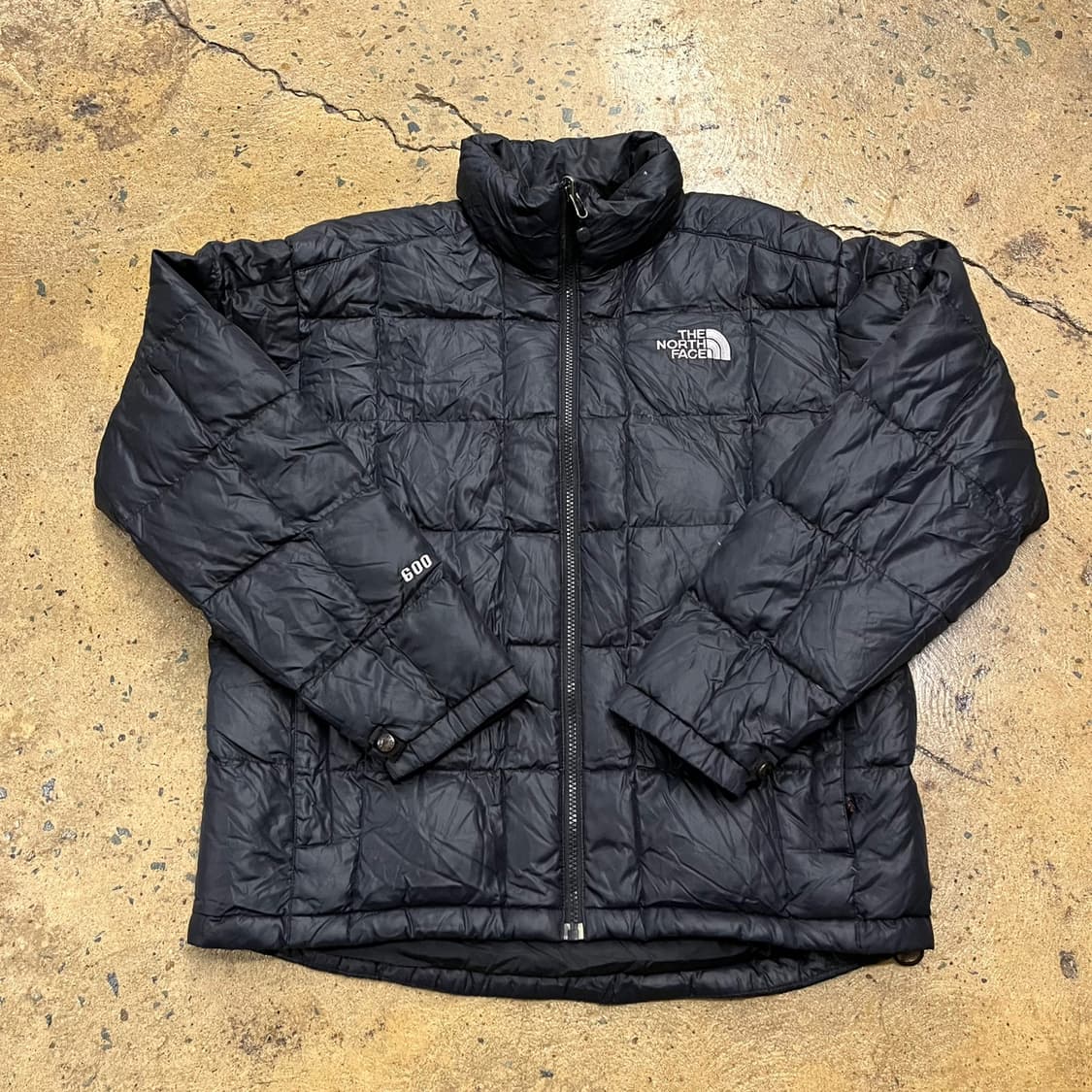[정품/M] 노스페이스 빈티지600 필 스퀘어 퀼팅 구스다운 패딩 b16 상품이미지2