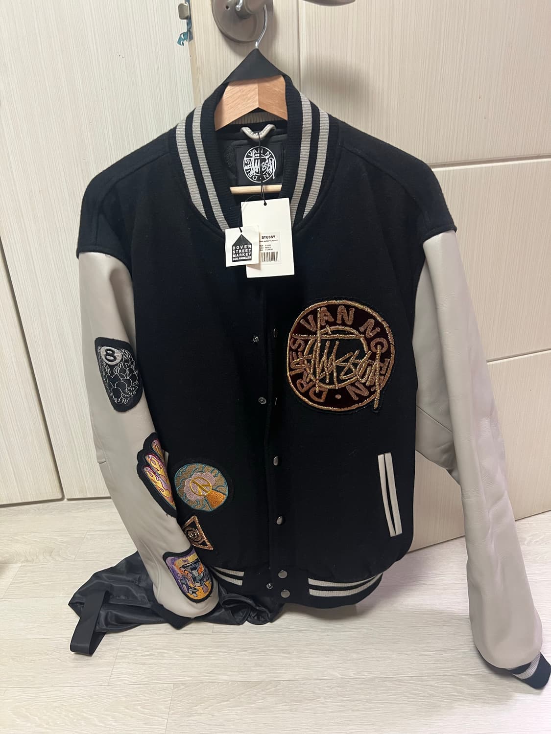 [XL] 스투시X드리스반노튼 바시티 상품이미지1