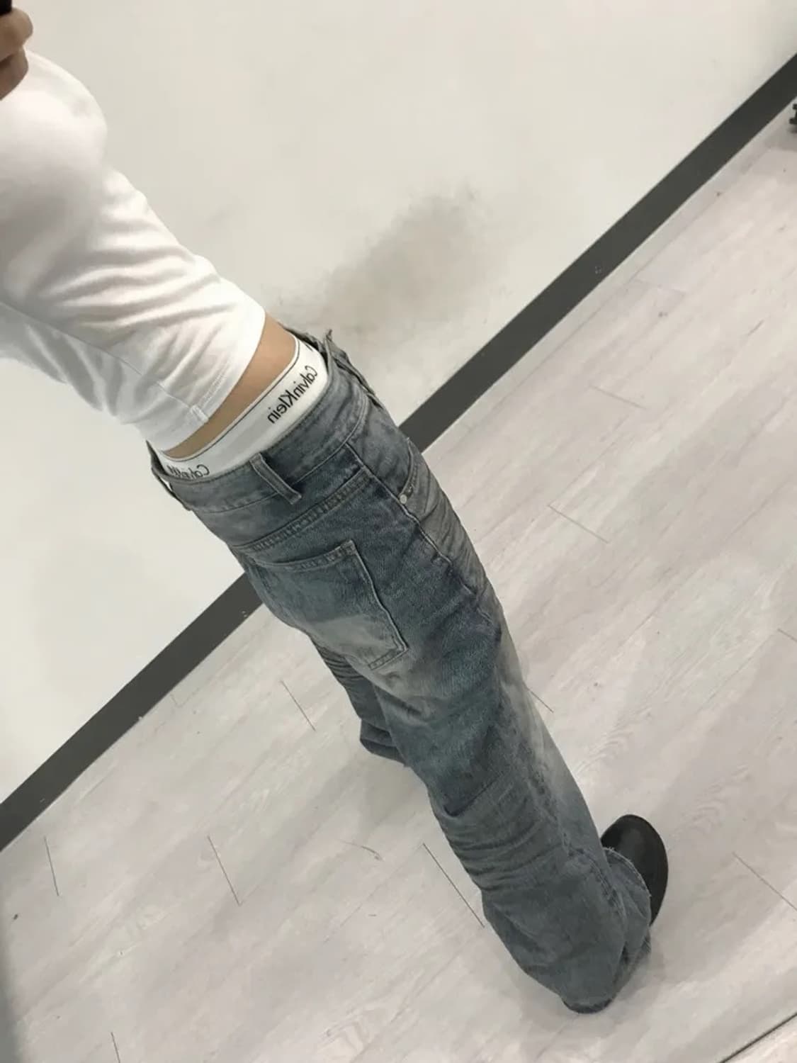 쿄이 OIL WASH LOW SAGGING PANTS 상품이미지2