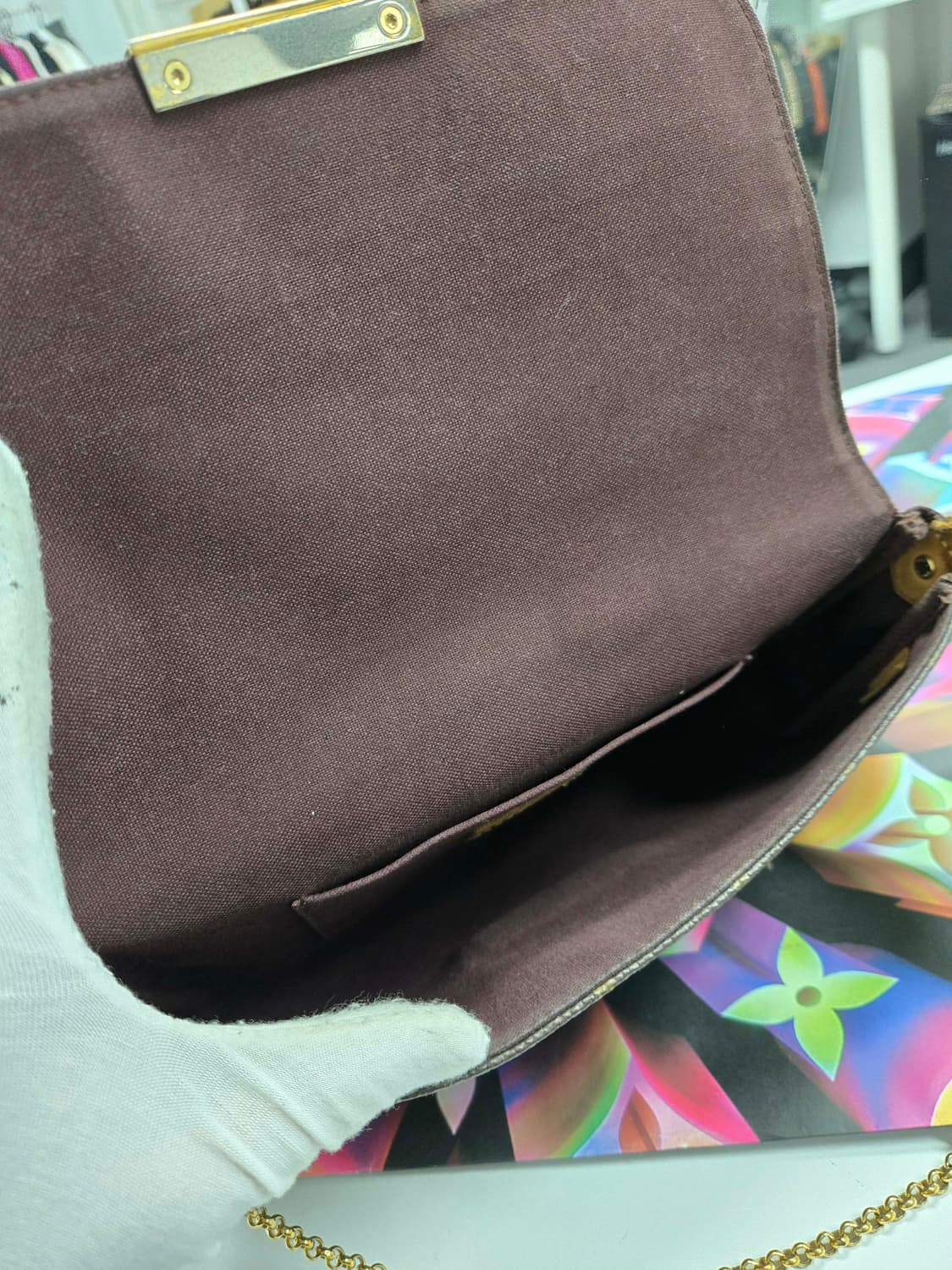 [A급컨디션] 루이비통 페이보릿mm 크로스백 상품이미지6