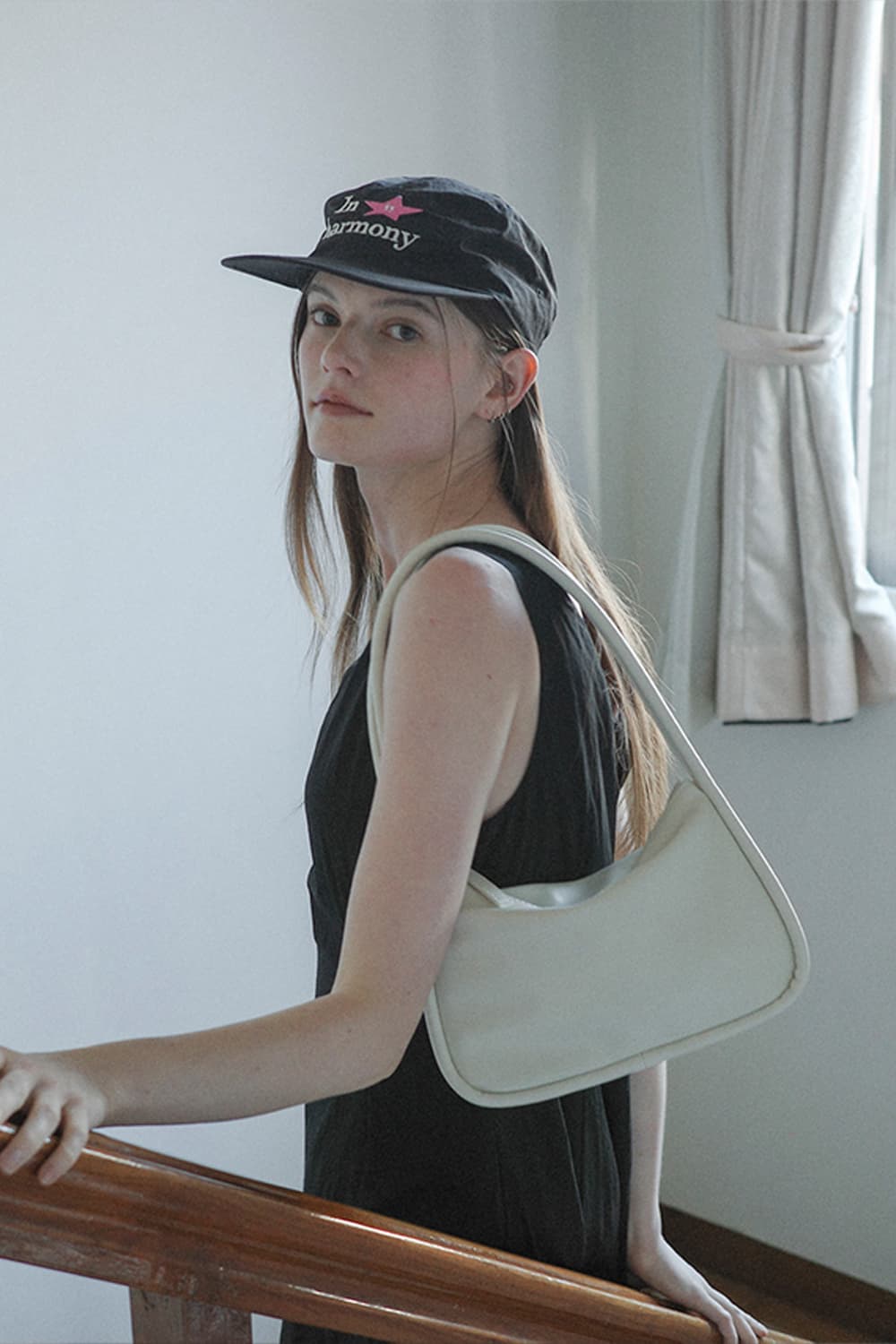 여밈 미니 릿지백 상품이미지2