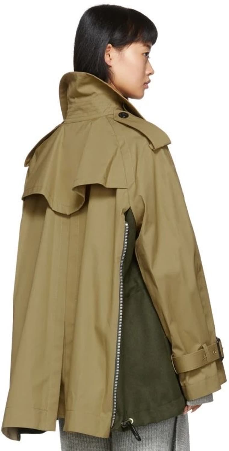 사카이 트렌치 코트 숏 상품이미지4