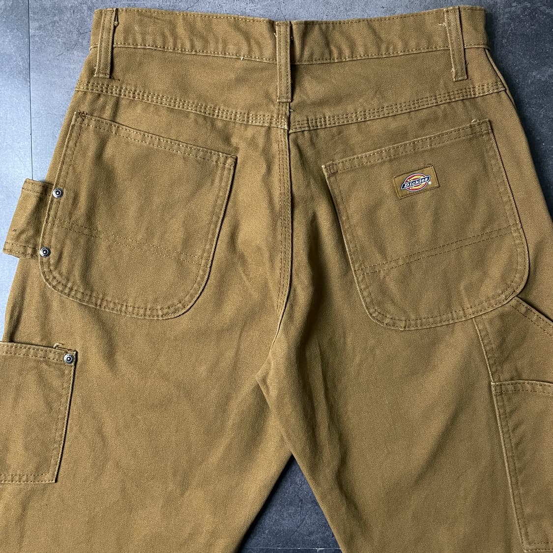DICKIES 디키즈 빈티지 브라운 카펜터 워크 팬츠 A00818 상품이미지7