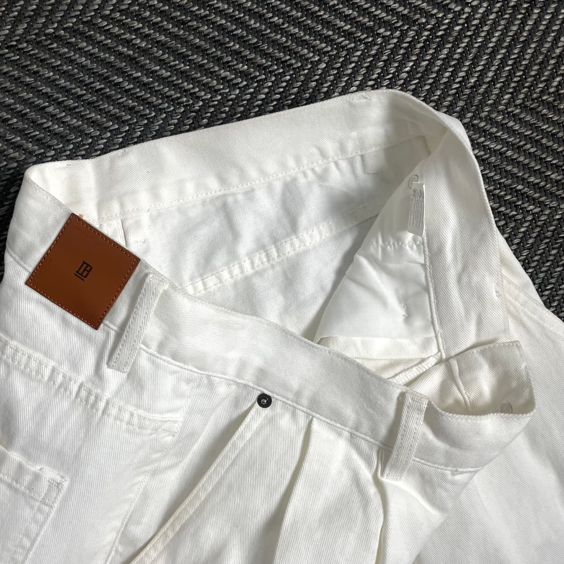 디미트리블랙 와이드 데님 팬츠 화이트y 4613 상품이미지5