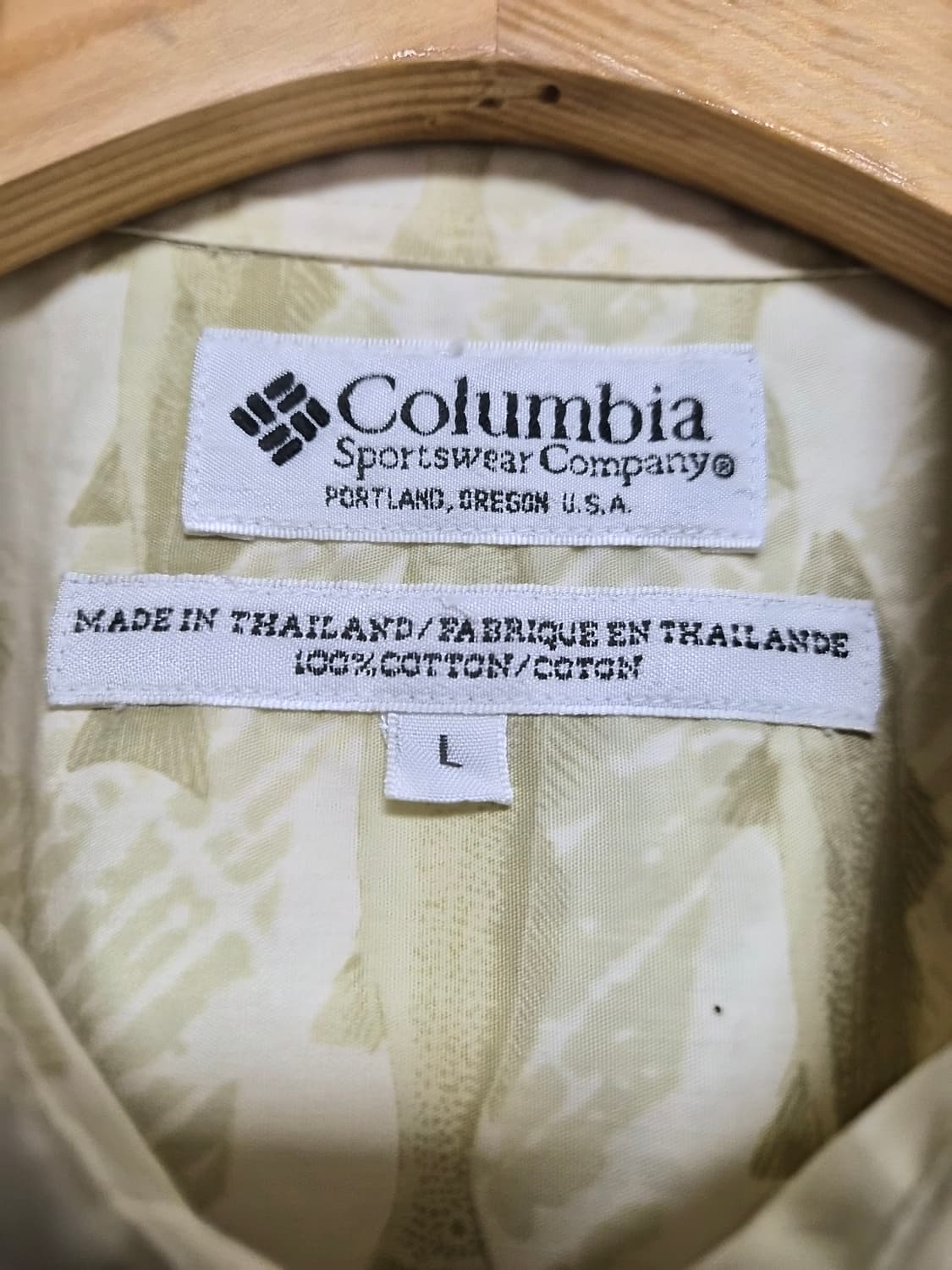 콜롬비아Columbia 반팔 사파리 셔츠 L사이즈 - S317 상품이미지4