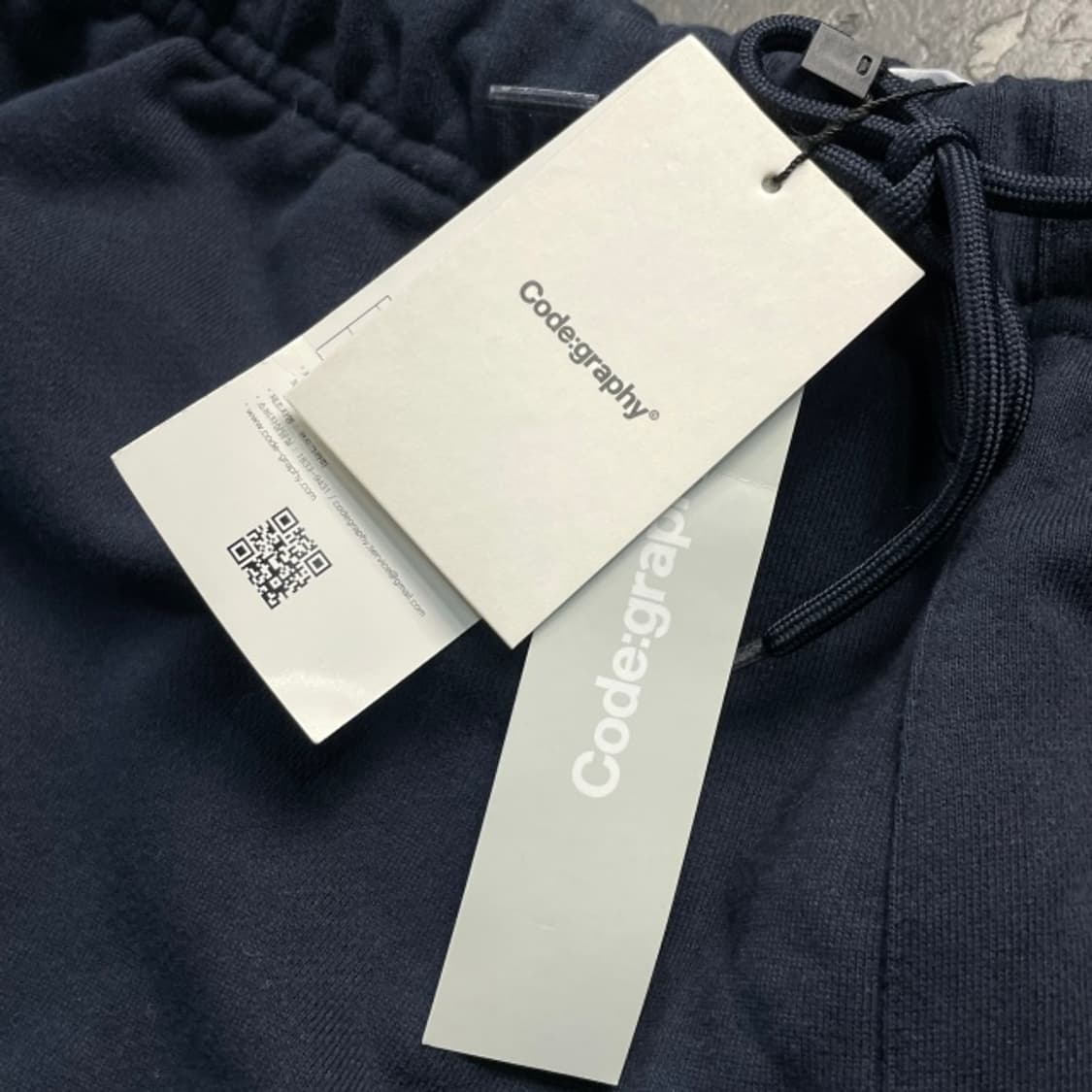 100 코드그라피 스웻팬츠 새상품  상품이미지3