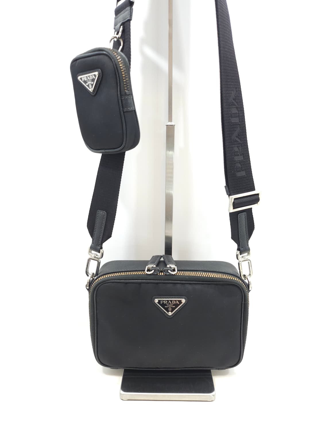 프라다 브리크 리나일론 사피아노 크로스백 상품이미지2
