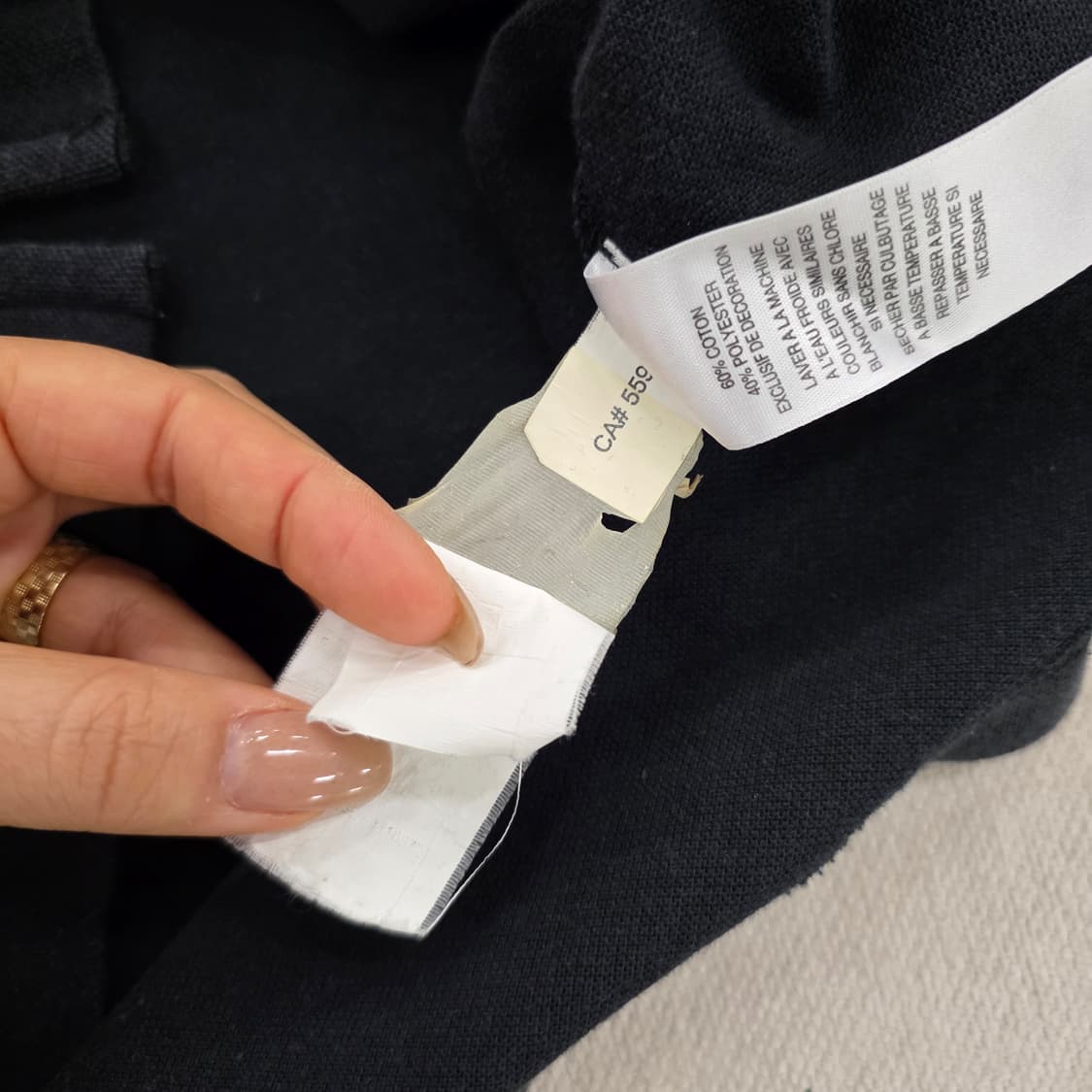 실측 캘러웨이 반팔 카라티 폴로셔츠 0225J 상품이미지5