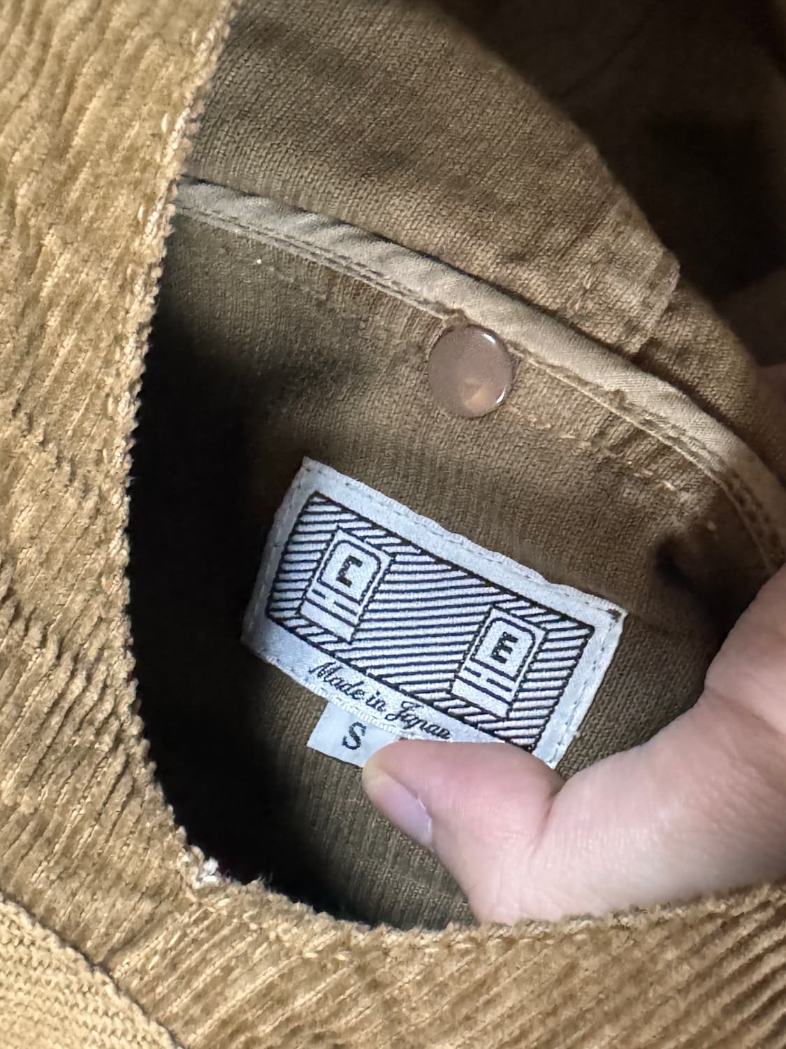 카브엠트 코듀로이 아노락 s 상품이미지3