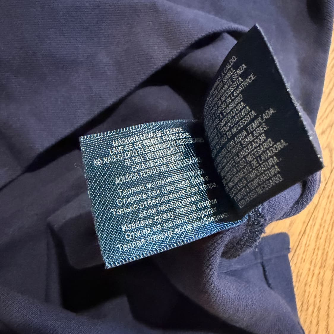 폴로 랄프로렌 네이비 폴로 반팔 티셔츠 상품이미지4