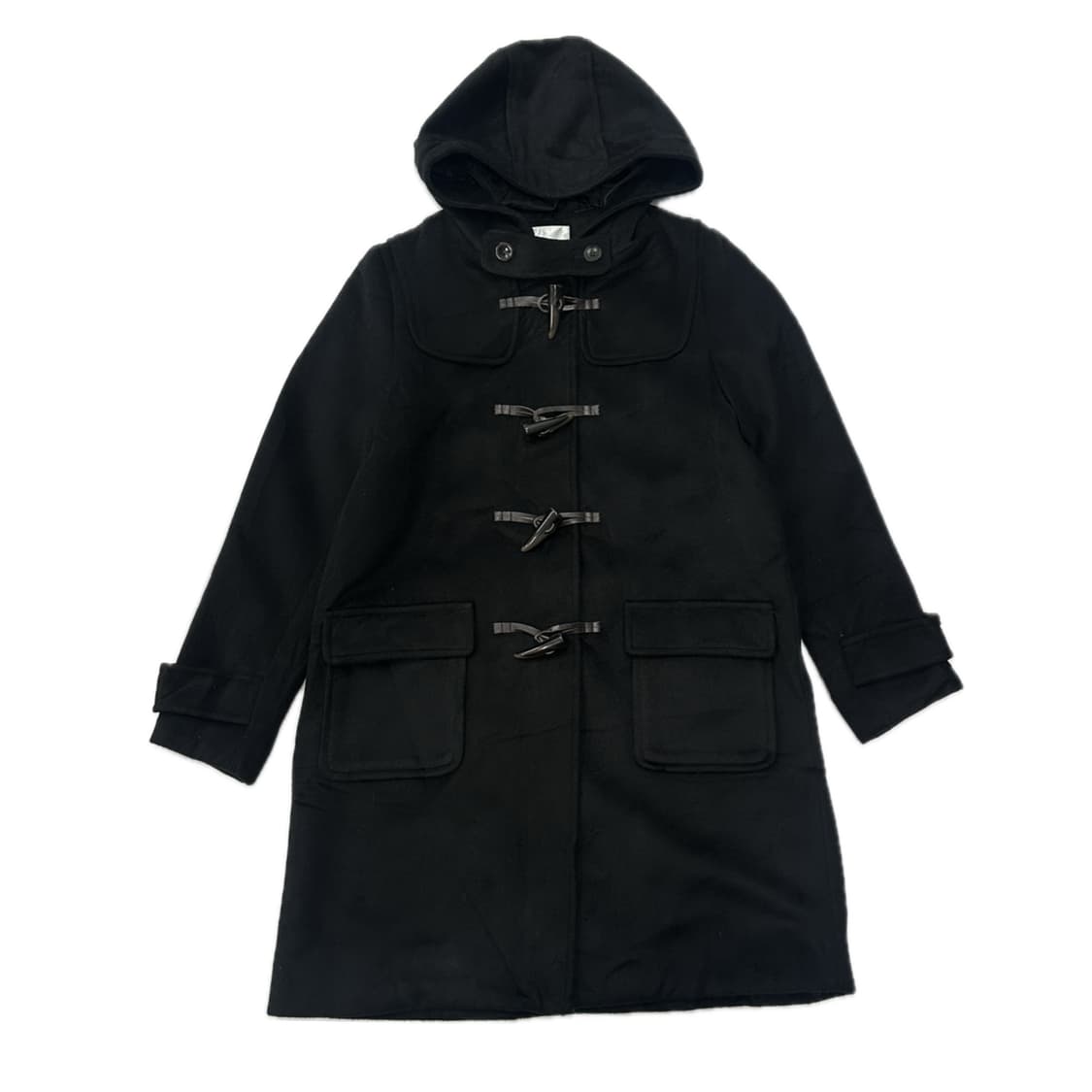 ❄️사와코깔 미디 블랙 떡볶이 코트 ❄️ 그런지 러블리 학생 고갸루 상품이미지2