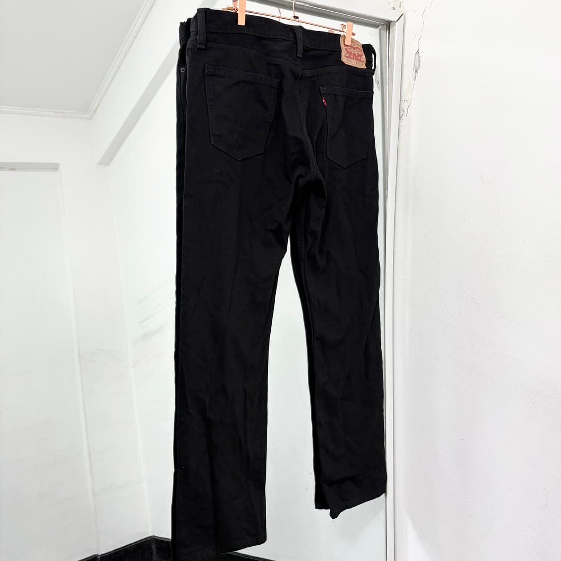 리바이스 504 블랙진 상품이미지3