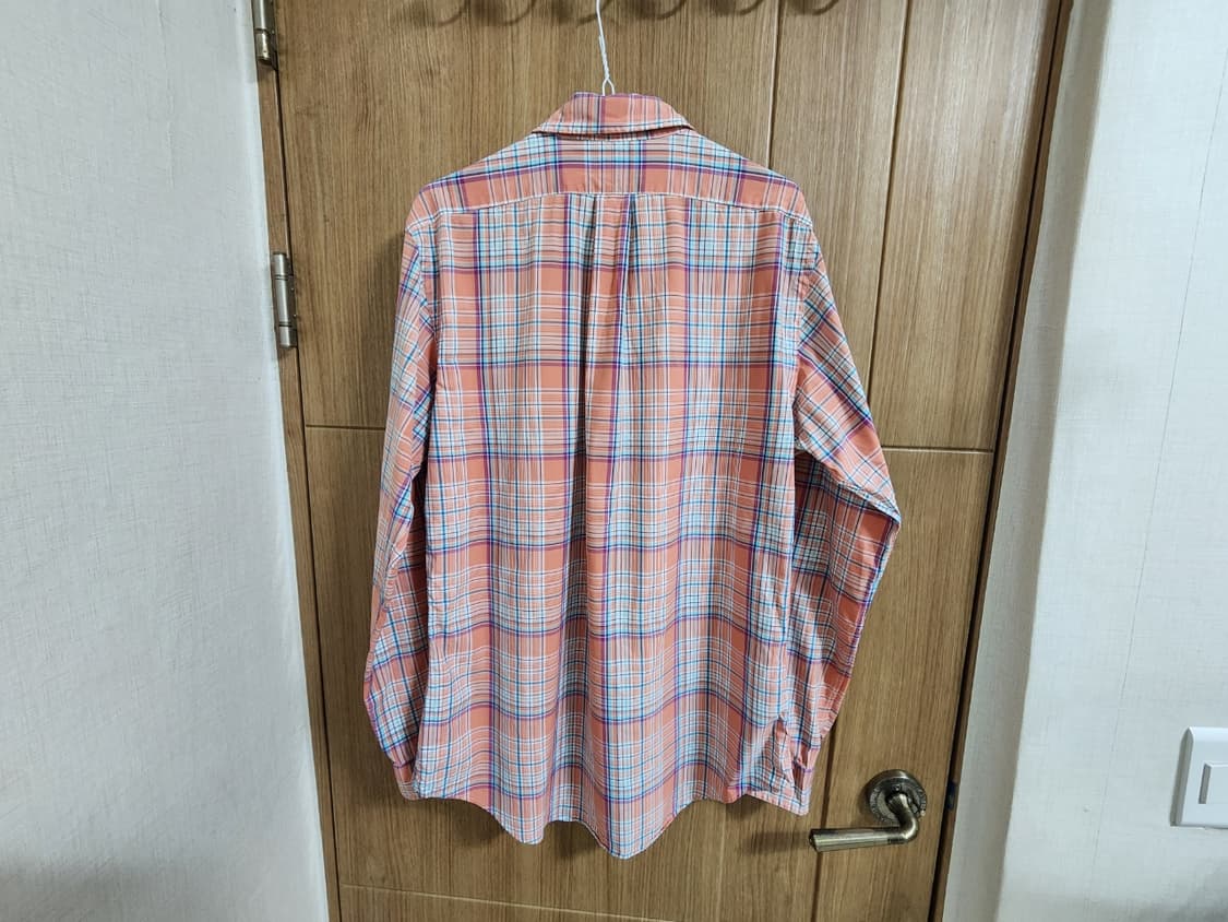 (M)폴로 커스텀핏 체크 셔츠 상품이미지3