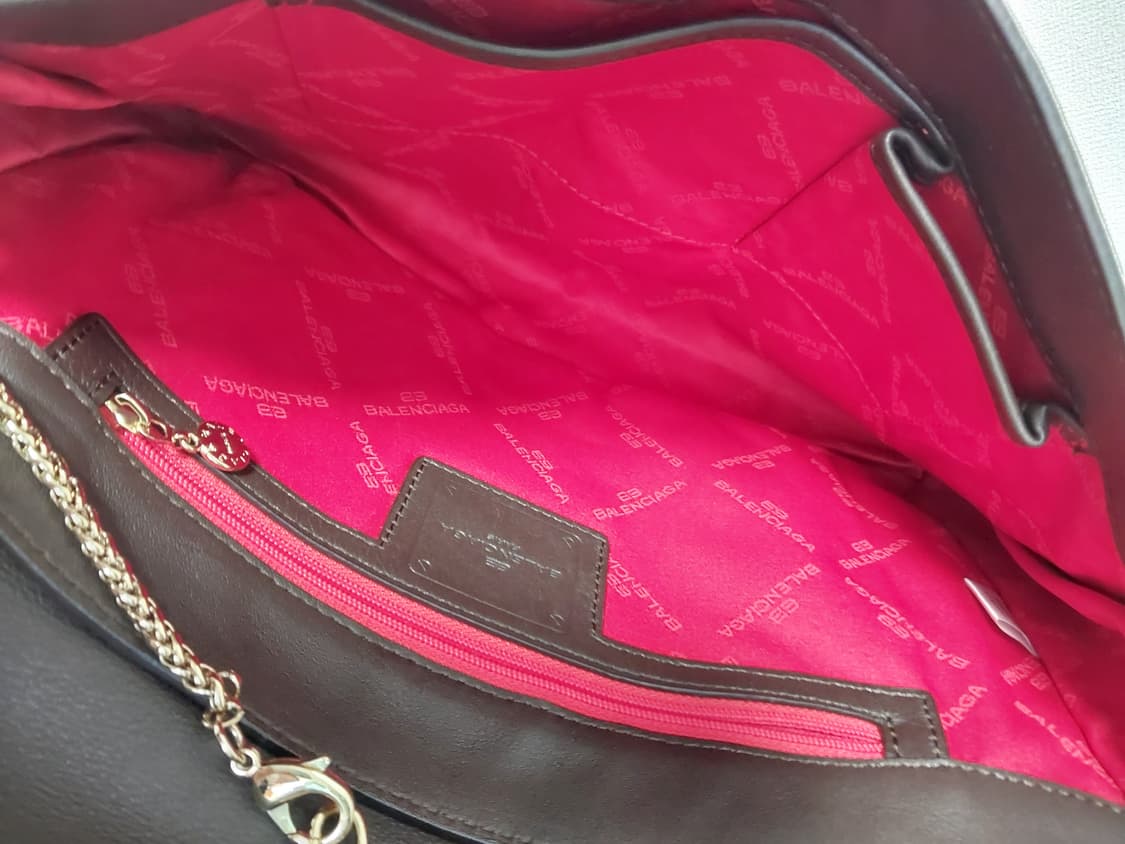 정품 발렌시아가 레오파드 송치백 상품이미지7