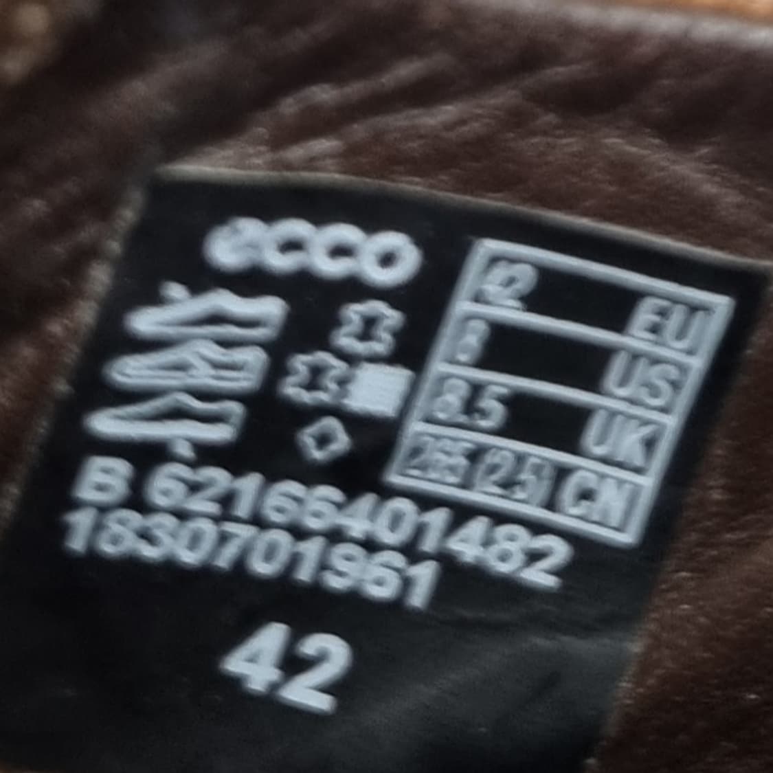 에코 ecco 남성윙팁구두 265-270 상품이미지6