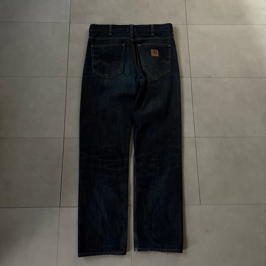 칼하트WIP 워시드 데님팬츠 상품이미지8
