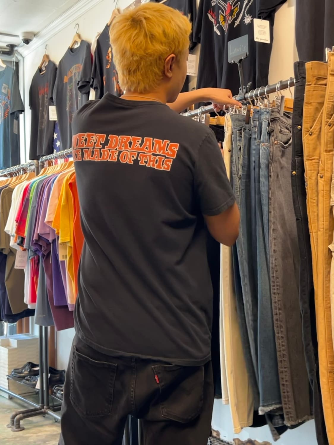 00's [2XL] 마릴린맨슨 Sweet Dreams 빈티지 밴드 반팔티 상품이미지5