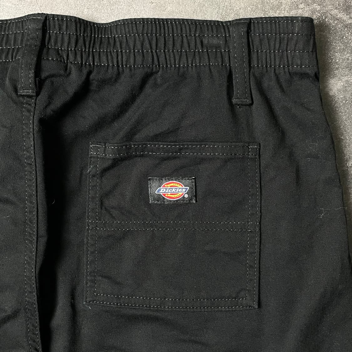DICKIES 디키즈 블랙 카고 하프밴딩 조거 팬츠 A00913 상품이미지9