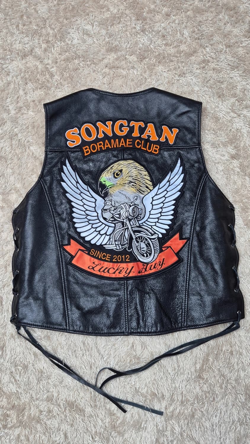 할리데이비슨 보라마에 클럽 가죽 조끼 상품이미지2