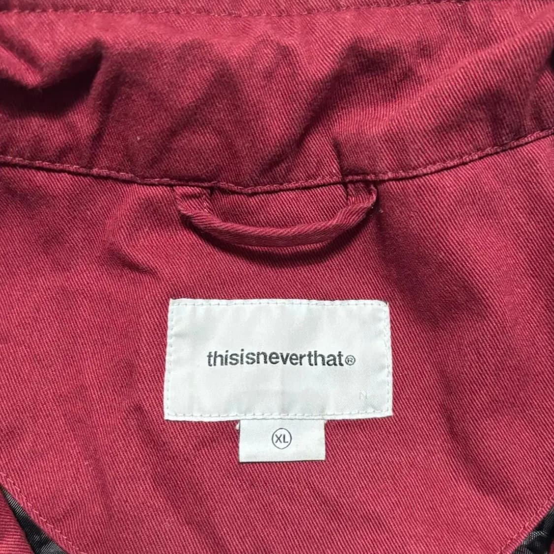 디스이스네버댓 TRC 버건디 레이싱 자켓 상품이미지4