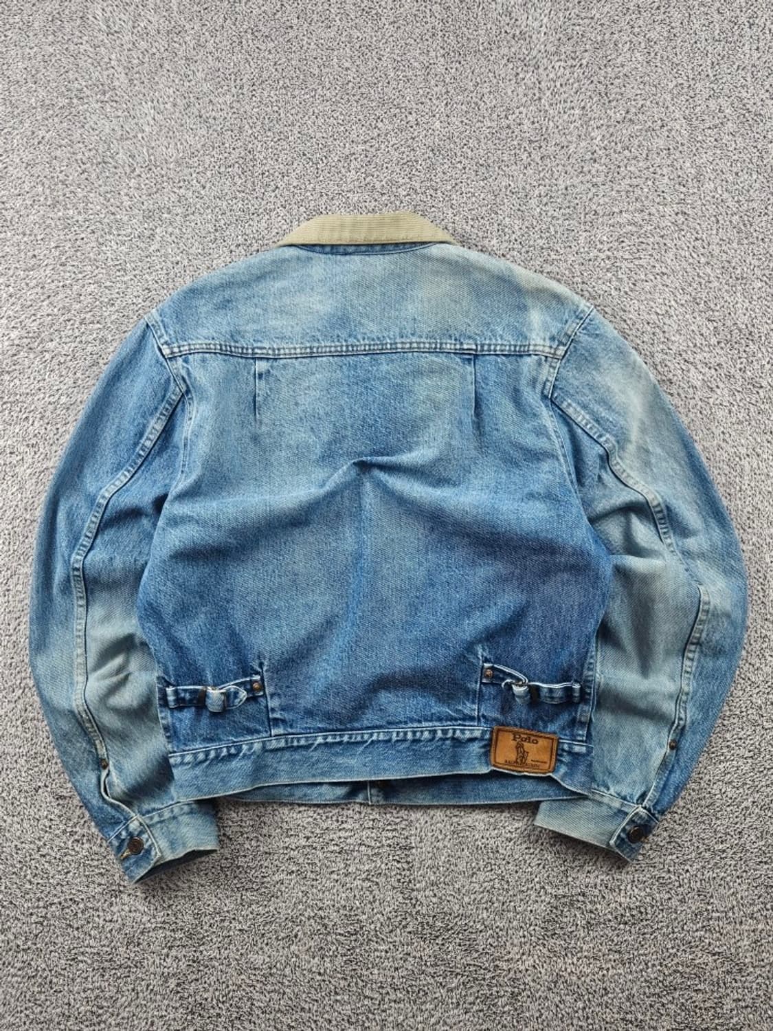 80's USA 폴로랄프로렌 워크 데님 트러커 자켓 (M)/ 10797 상품이미지5