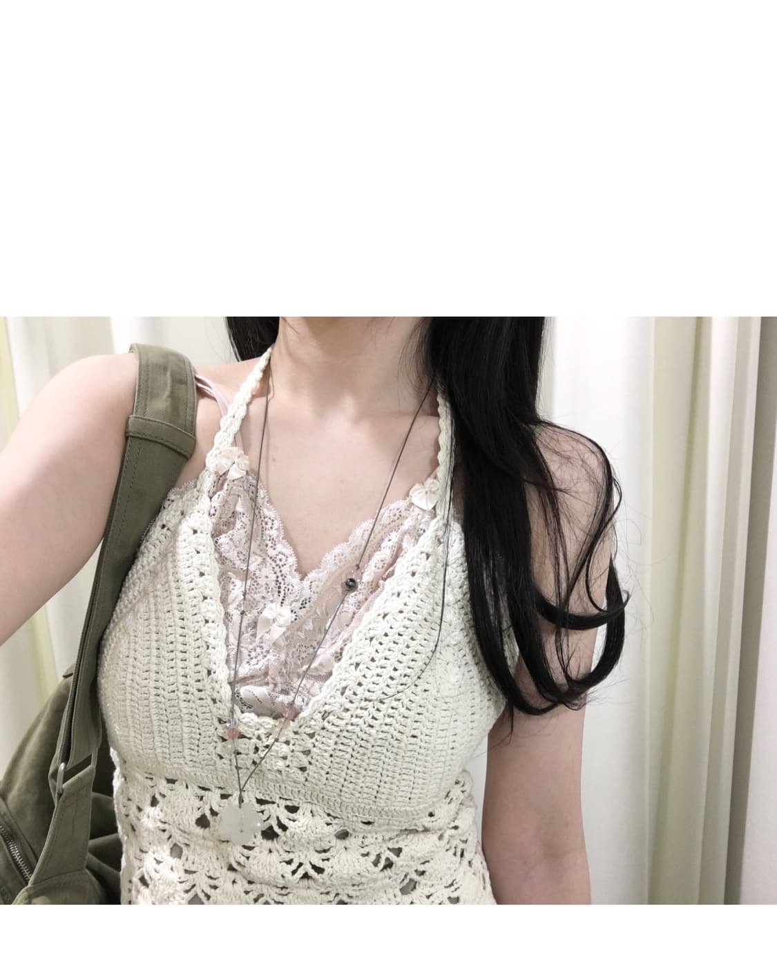 crochet halter top 상품이미지4