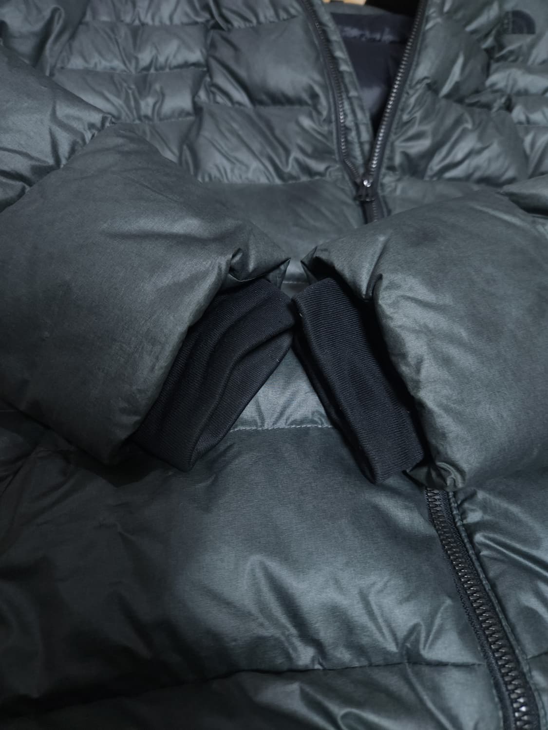 노스페이스 블랙라벨 덕다운 롱 패딩점퍼, S 상품이미지5