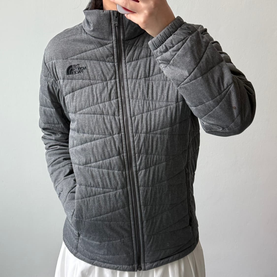 [L] 노스페이스 그레이 경량 자켓 상품이미지2