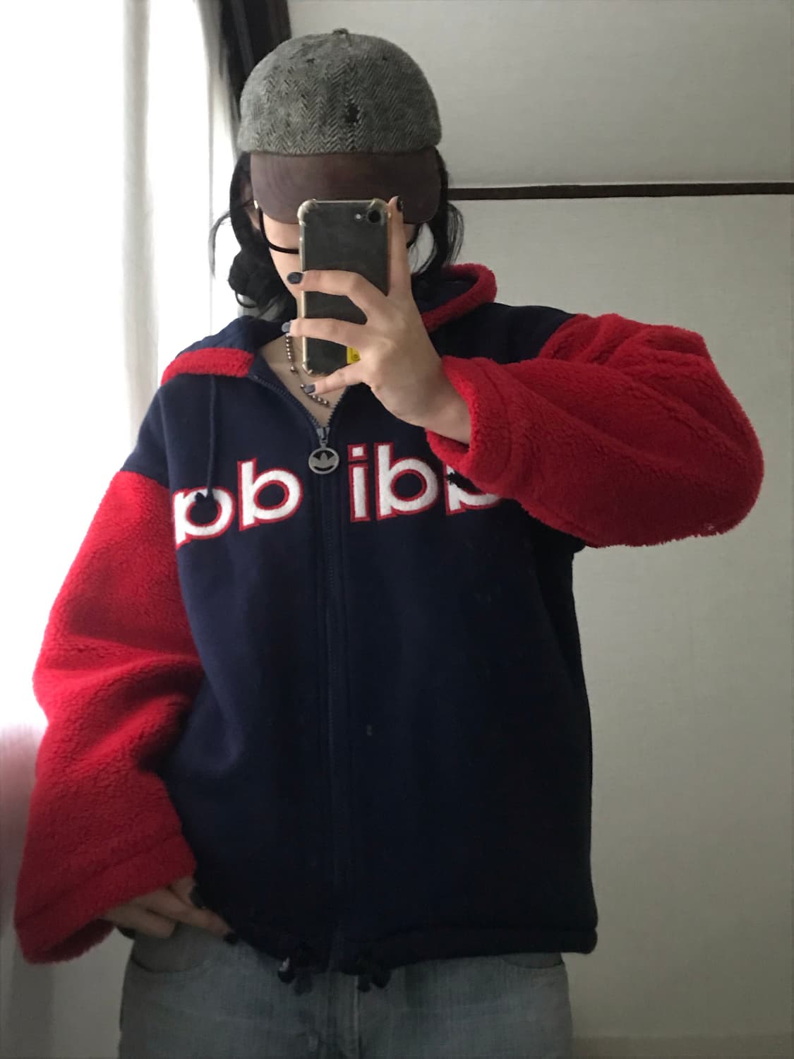 아디다스 빅로고 누빔 점퍼 상품이미지1