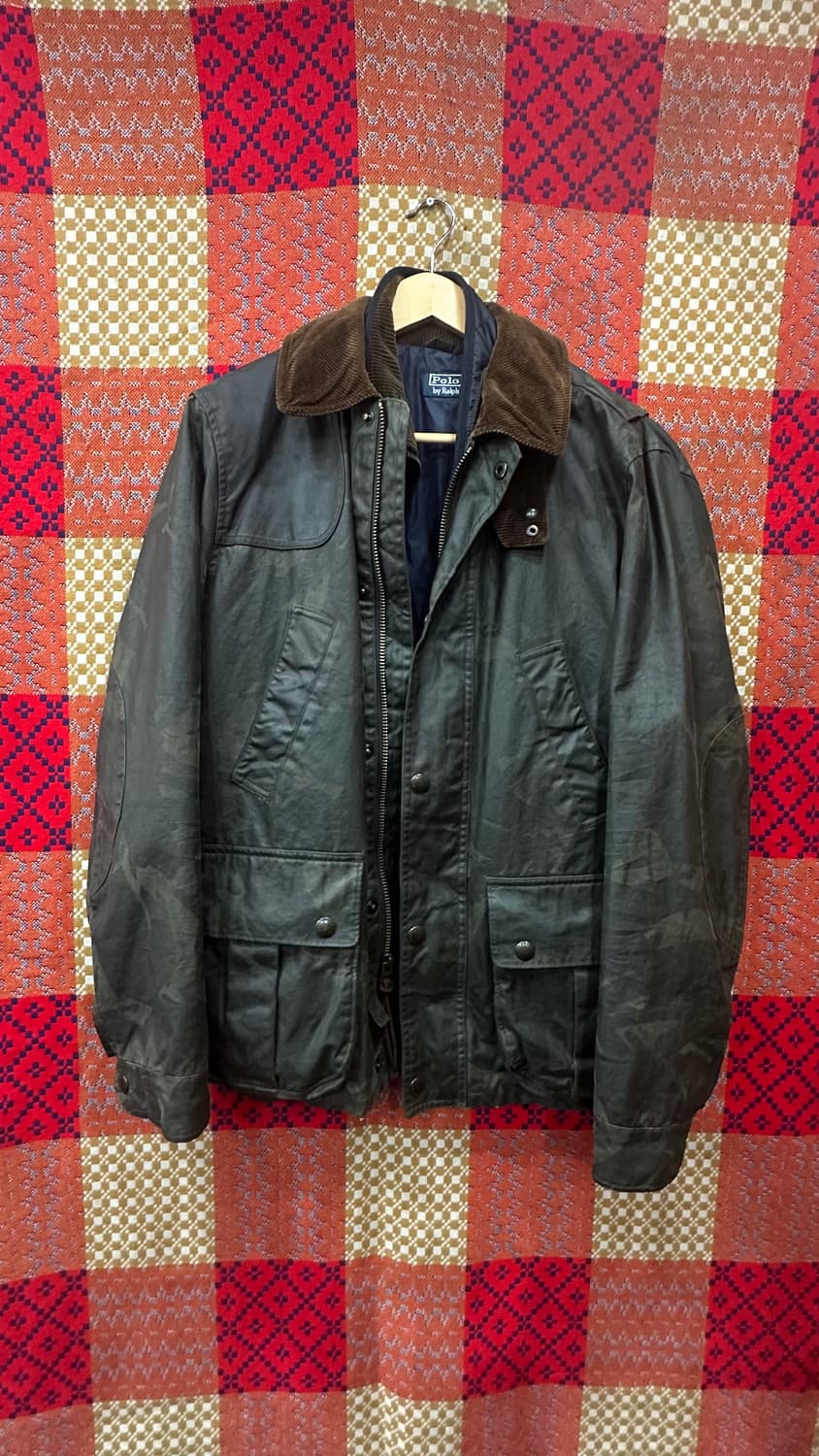 폴로랄프로렌 카모왁스자켓 100사이즈 상품이미지1