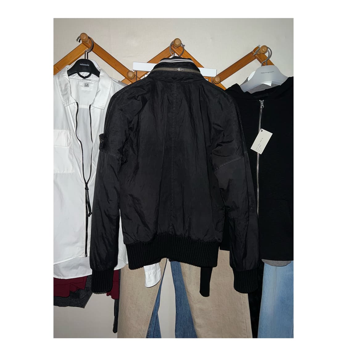 Stone island padded jumper black s 상품이미지3