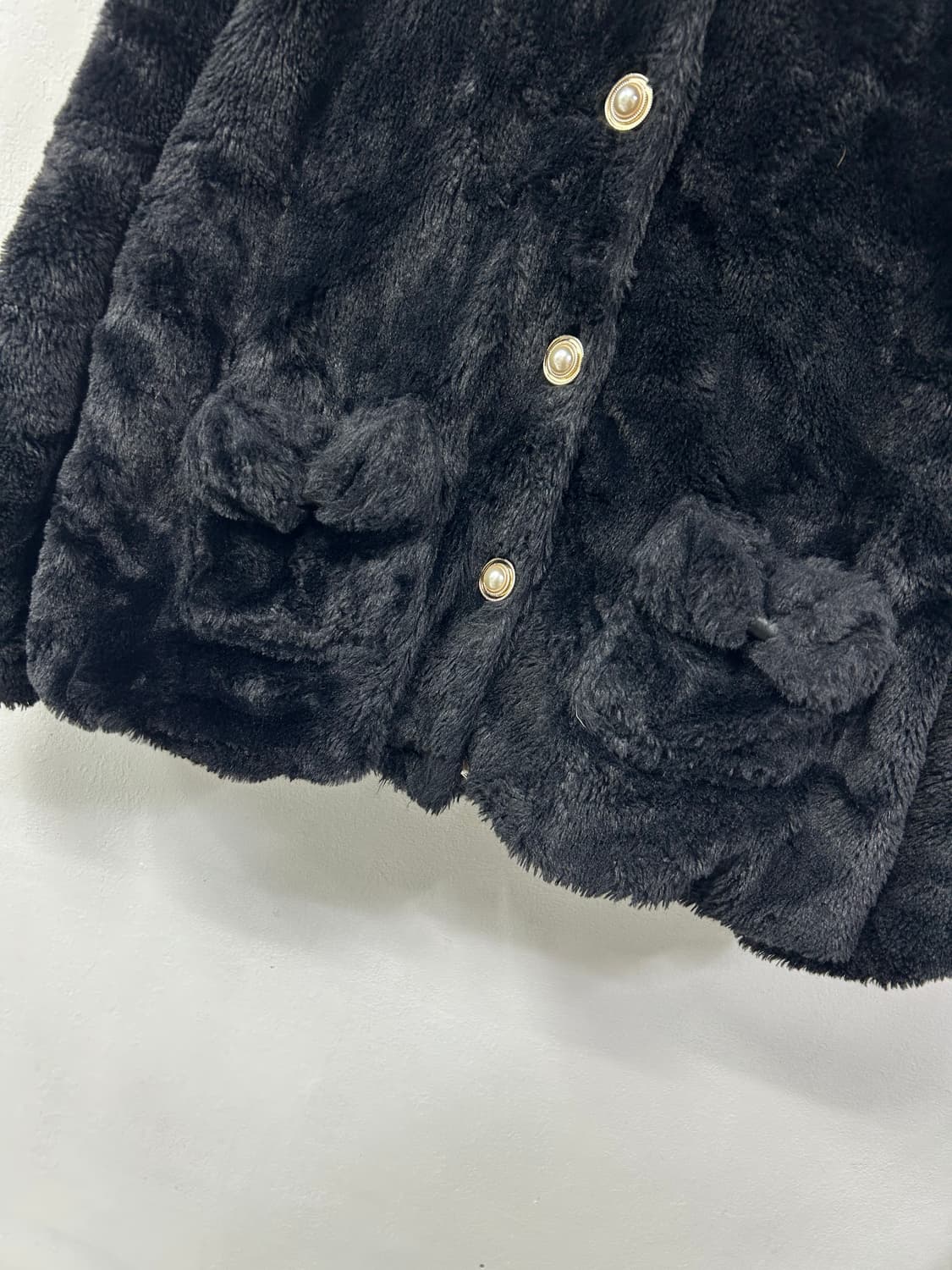 [D.F] 우사미미 리본 플러피 후드 가디건 상품이미지6