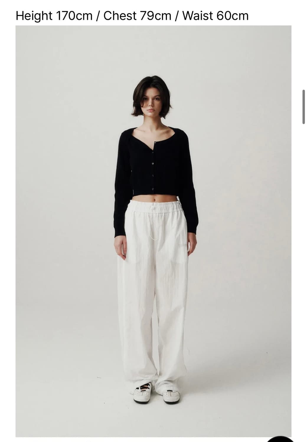 더바넷 Peony Double Split Cardigan_Black 상품이미지2