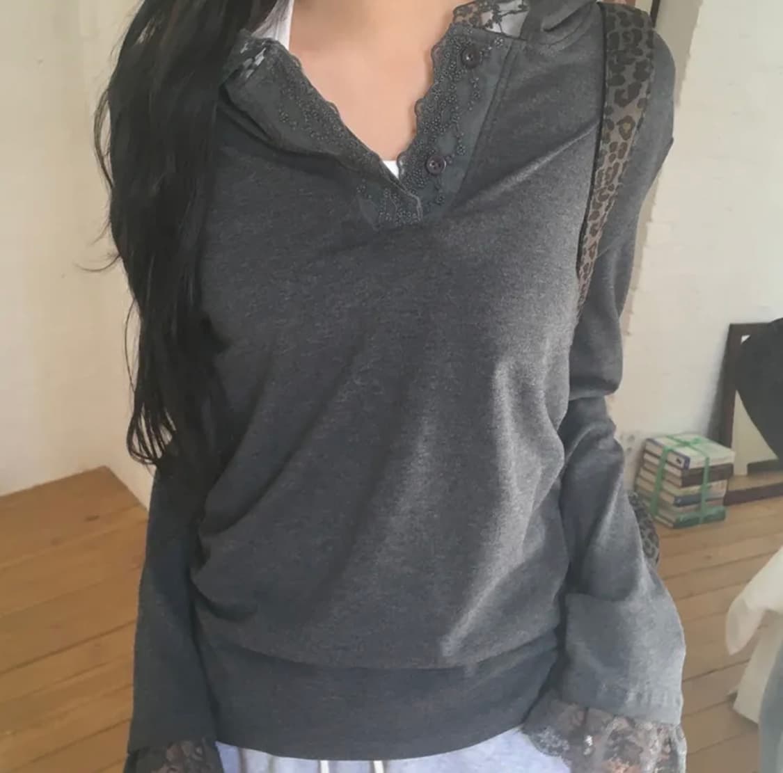 원더원더 레이스 후드 상품이미지1