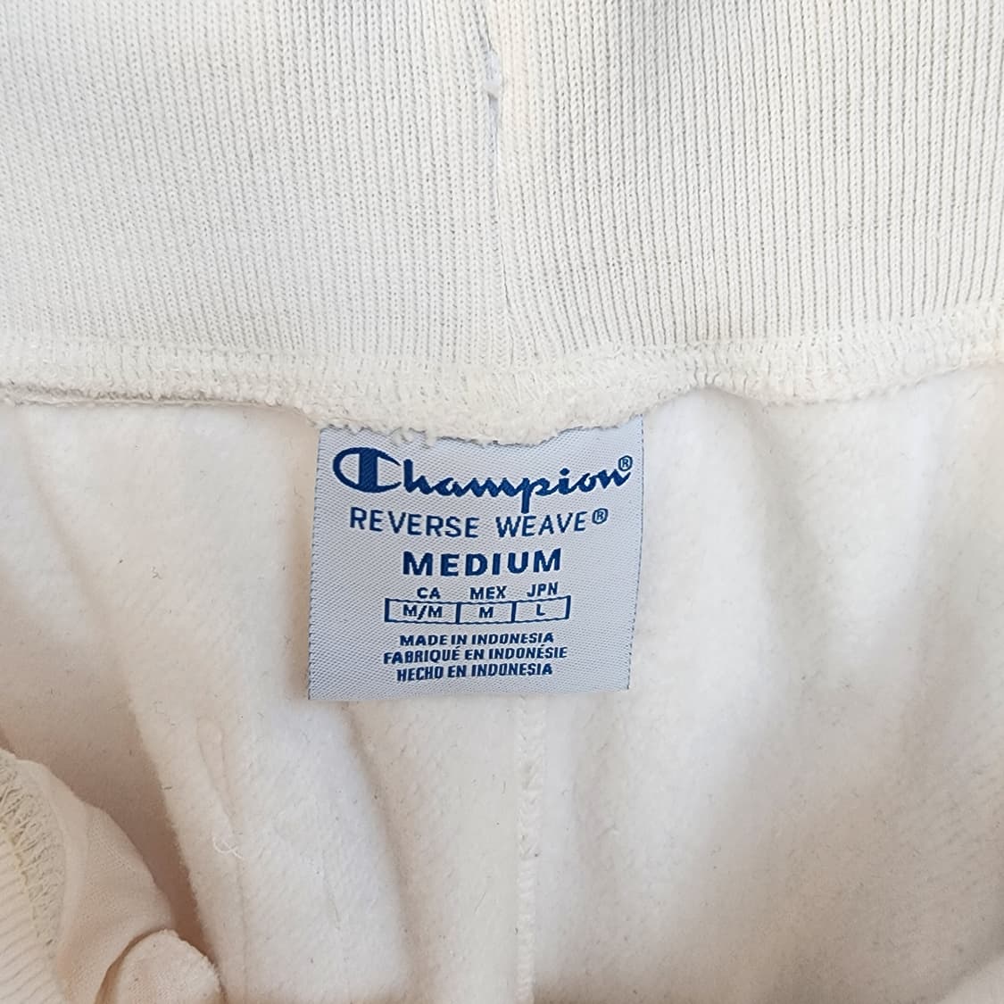 챔피온 화이트 트레이닝 바지 상품이미지7