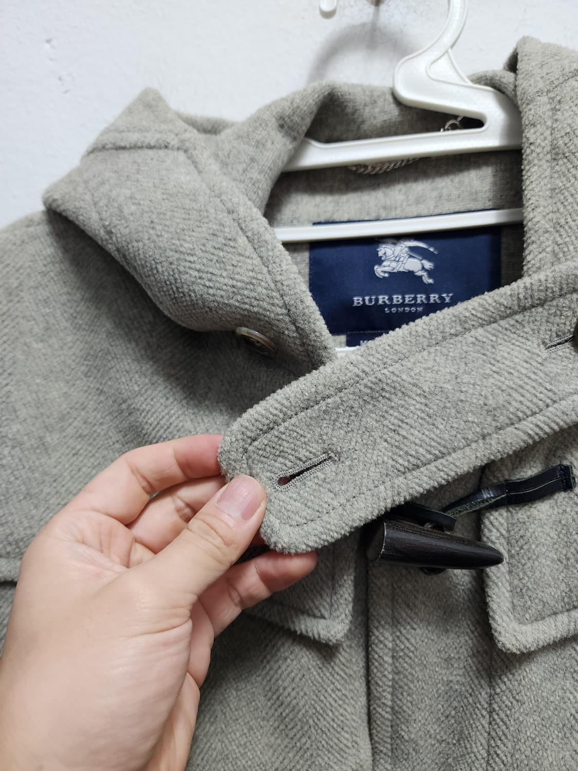 버버리 ENGLAND 더플코트 떡볶이코트 상품이미지5