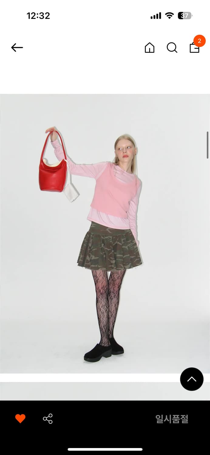 여밈 beaker bag (apple) 상품이미지4
