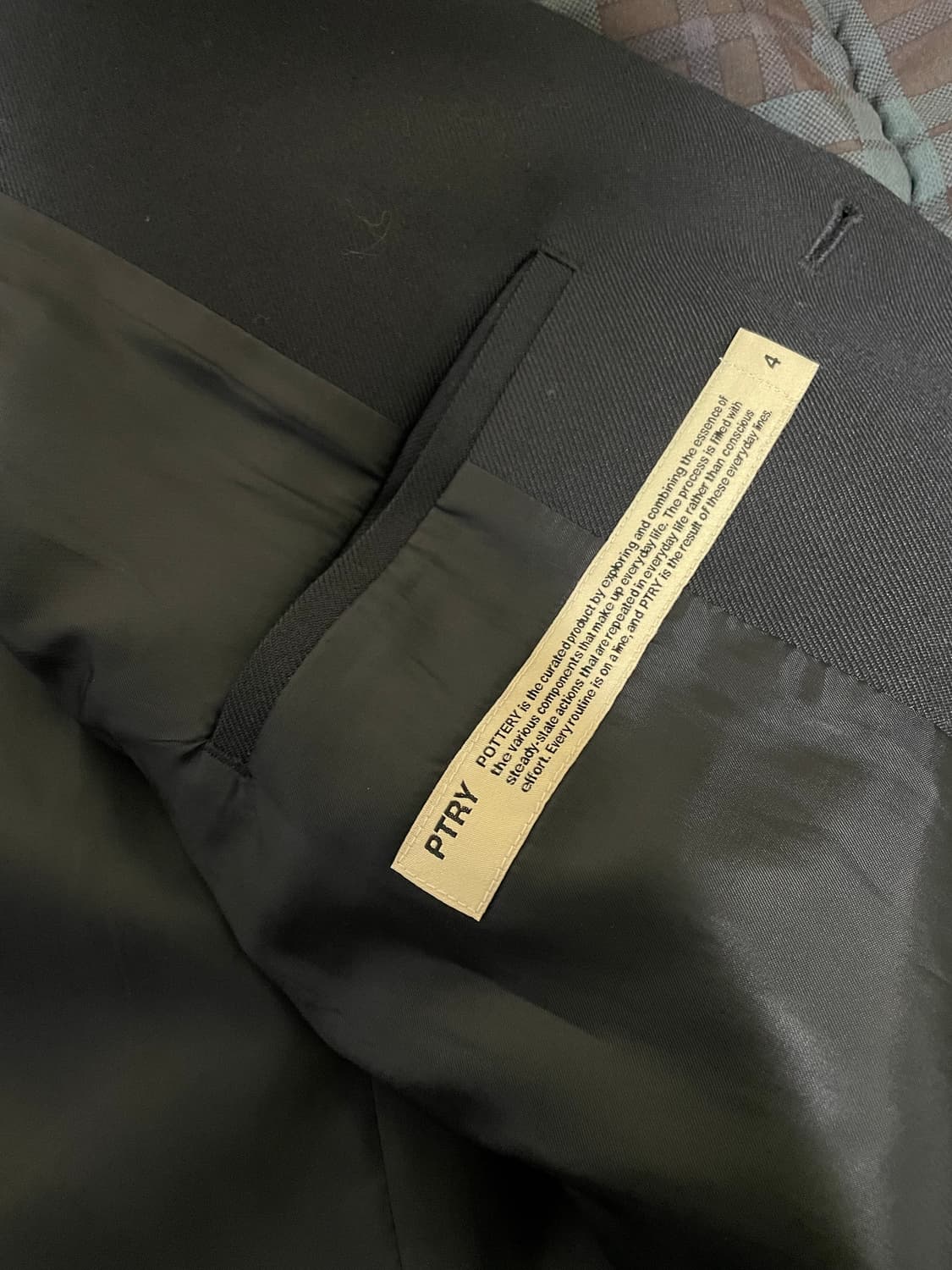 포터리 울 스포츠 자켓 / 네이비 / 4 상품이미지3