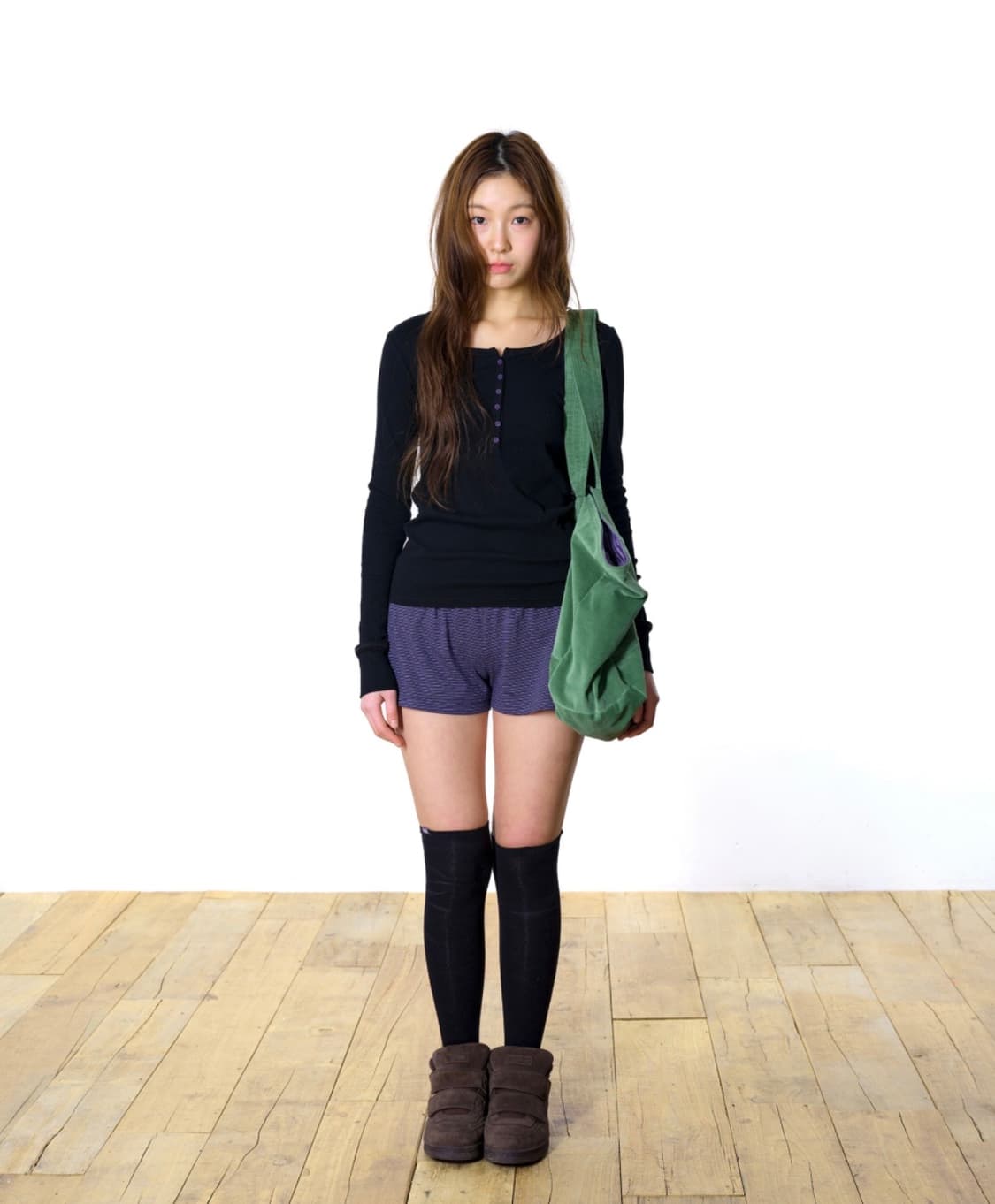 코이세이오 038 button long sleeve black 상품이미지1