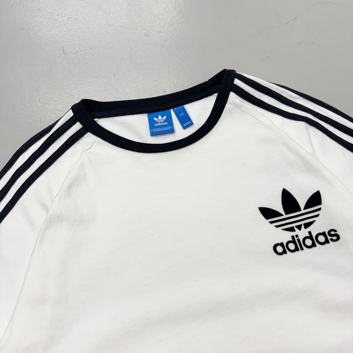 아디다스 파이어버드 흰검 삼선 롱슬리브 상품이미지3