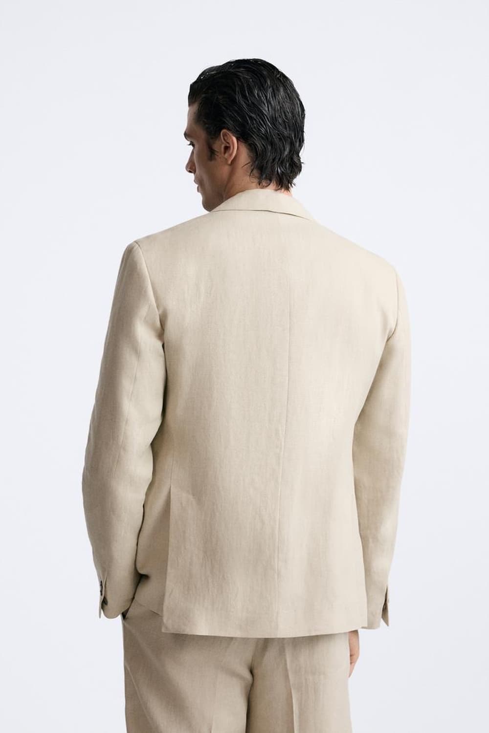 자라 오리진 100%린넨 이탈리안 패브릭 블레이져 상품이미지4